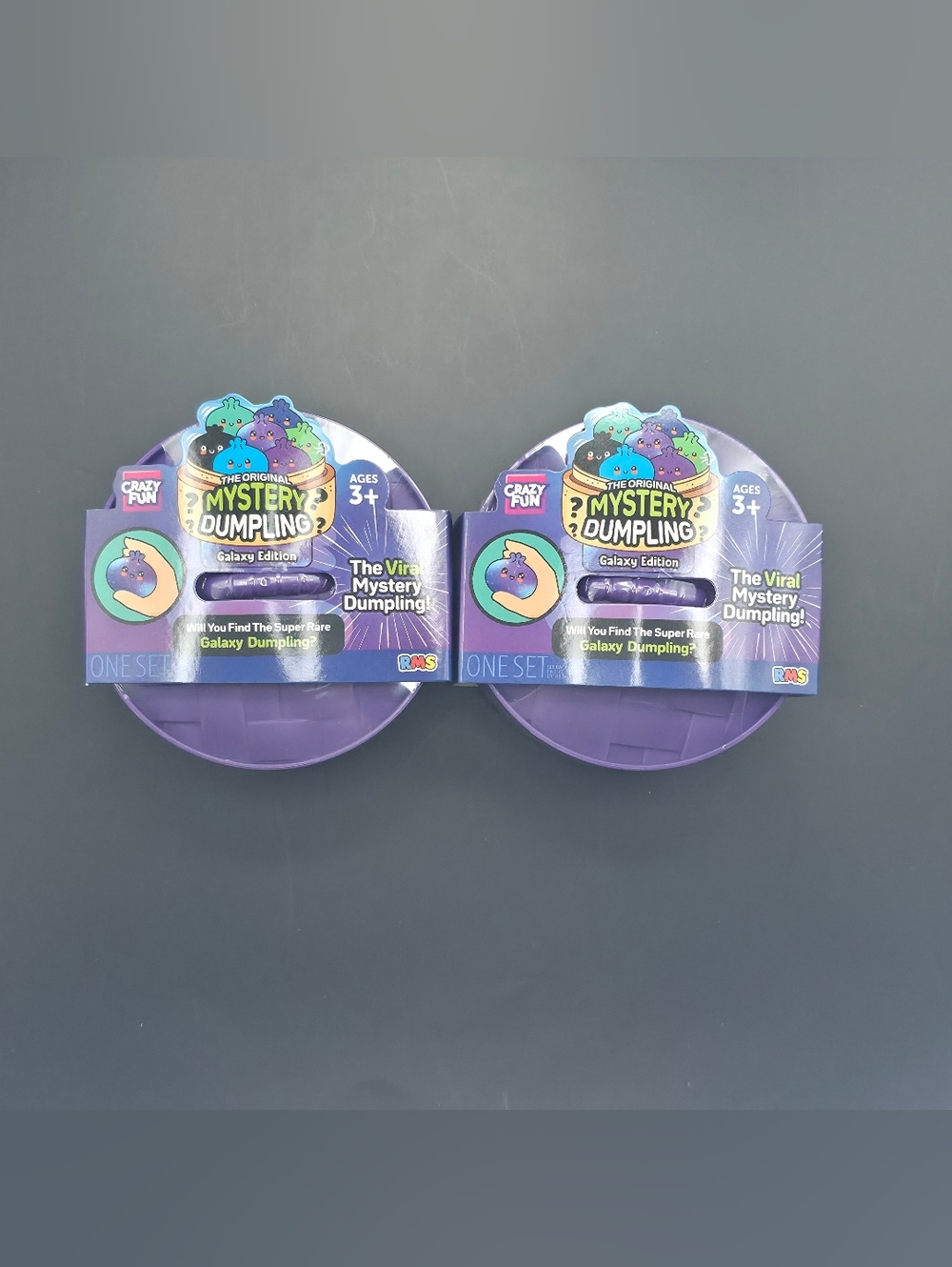 (2 pack) Galaxy Mystery Squishy S16 - The Viral Mystery Dumpling! - TIKTOK